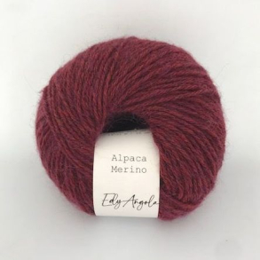 Alpaca Merino - Burgundy