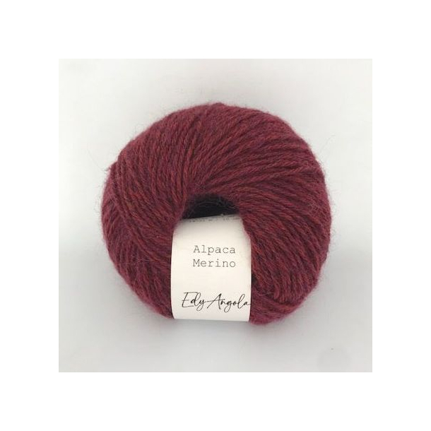 Alpaca Merino - Burgundy