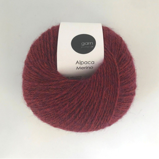 Alpaca Merino - Burgundy