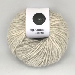 Big - Alpaca Merino fv. Light Grey Nature Mix