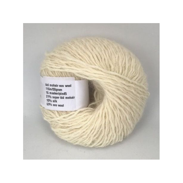 Big - Kid Mohair Eco Wool fv. Nature