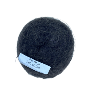 Alpaka Kid-Mohair Brun