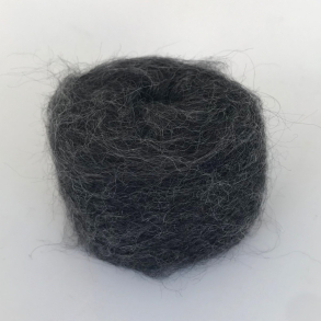 Alpaka Kid-Mohair M�rkegr�