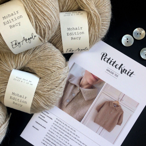 Garnpakke til Maude Tee - inkl. gratis opskrift