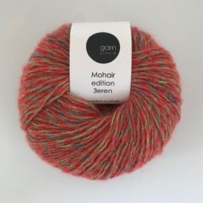 Mohair edition 3eren - Grey Multi Pink KUN 5 stk. tilbage