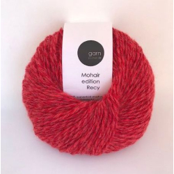 Mohair Edition Recy - Red Glitter