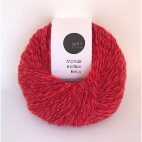 Mohair Edition Recy - Red Glitter