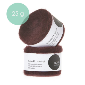 Superkid Mohair Bordeaux KUN 2 stk. tilbage