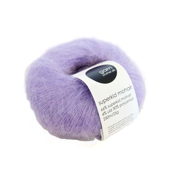 Superkid Mohair Lys Lilla