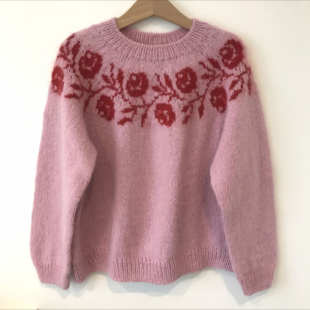 Garnpakke til Rosie Yoke Sweater Junior