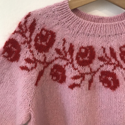 Garnpakke til Rosie Yoke Sweater Junior