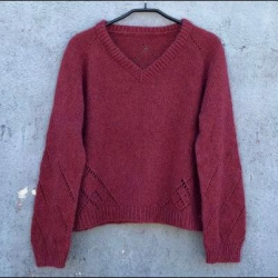 Diamond Line Sweater V-neck