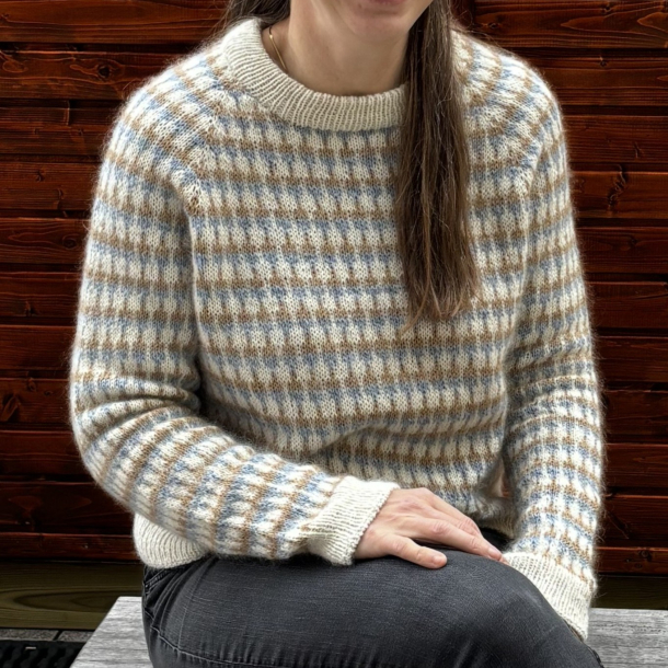 Garnpakke til Facet Sweater