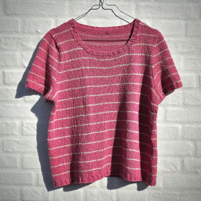 Garnpakke til Julienne Tee - Stribet