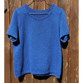 Garnpakke til Julienne Tee - Ensfarvet