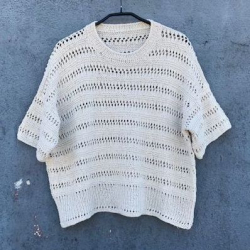 Lacey Loop Tee - Recy Cotton