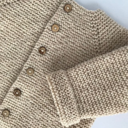 Kokosknap med sort lak - 10 mm