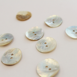 Perlemorknap - 20 mm