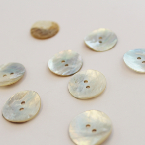 Perlemorknap - 20 mm