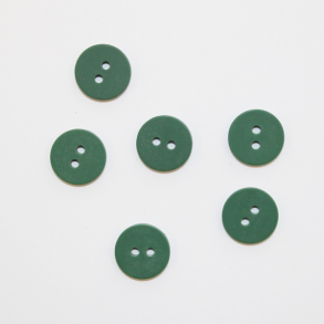 Plastikknap grn - 13 mm