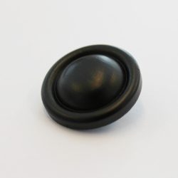 jeknap i sort trlook - 22 mm